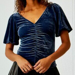 FREE PEOPLE Cupcake Velvet Top - New with Tags